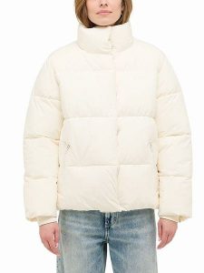 Mustang Kurtka pikowana w kolorze kremowym rozmiar: XL. Brązowe kurtki Mustang, xl, bez wzorów, bez kaptura. Za 402,20 zł.