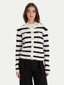 Morgan Kardigan 252-MROXA Czarny Regular Fit. Czarne kardigany Morgan, z syntetyku. Za 216,53 zł.