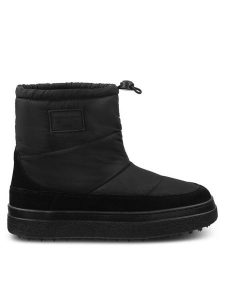 Gant Śniegowce Snowhill 29547784 Czarny. Czarne buty zimowe GANT, z materiału, bez obcasa, bez zapięcia. Za 539,99 zł.