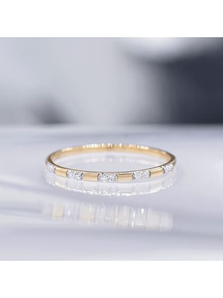 CARATELLI Złoty pierścionek "Apollonia" z diamentami rozmiar: 60. Żółte pierścionki CARATELLI, z diamentem, złote. Za 741,47 zł.