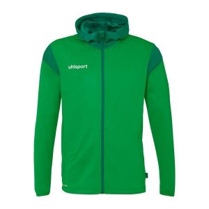 Bluza dresowa z kapturem Uhlsport Squad 27. Niebieskie kurtki Uhlsport, xl, bez wzorów, z dresówki, z kapturem. Za 211,00 zł.