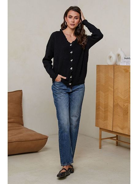 Soft Cashmere Kardigan w kolorze czarnym rozmiar: 34/36. Czarne kardigany Soft Cashmere, z kaszmiru. Za 109,00 zł.