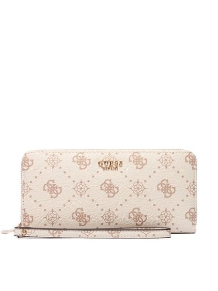 Guess Portfel Carrie Logo Slg SWGP98 98146 Écru. Portfele Guess, z aplikacjami, ze skóry. Za 299,99 zł.