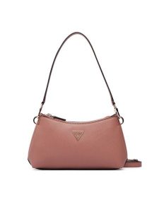 Guess Torebka Noelle II Mini HWZG96 72730 Różowy. Czerwone torebki klasyczne Guess, z aplikacjami, ze skóry, bez dodatków. Za 584,99 zł.