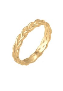 Elli Damski pleciony węzeł nieskończoności Trend w srebrze 925 Sterling Silver Pierścionki 1 ct. Szare pierścionki Elli, srebrne. Za 168,99 zł.
