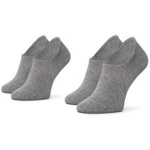 Skarpety krótkie Tommy Hilfiger. Szare skarpetki TOMMY HILFIGER, bez wzorów. Za 59,99 zł.