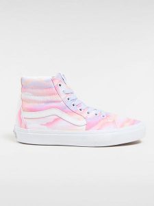 Vans Sneakersy w kolorze jasnoróżowym ze wzorem rozmiar: 38,5. Różowe trampki Vans, bez wzorów, za kostkę, bez zapięcia. Za 184,46 zł.