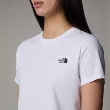 The North Face Koszulka S/S Simple Dome Nf0A87Nhfn4. Białe koszulki sportowe The North Face, bez wzorów, bez ramiączek. Za 97,99 zł.