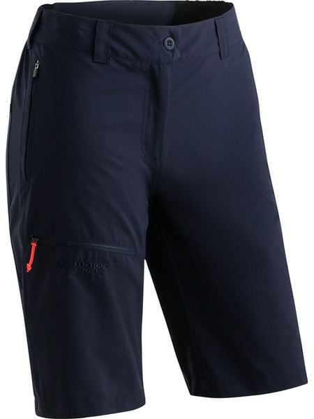 Maier Sports Szorty funkcyjne "Lulaka" w kolorze granatowym rozmiar: 42. Niebieskie spodenki sportowe Maier Sports, bez wzorów, z materiału, outdoorowe. Za 209,82 zł.