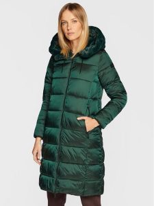 CMP Płaszcz zimowy 32K3086F Zielony Regular Fit. Zielone płaszcze CMP, na zimę, bez wzorów, z syntetyku, bez kaptura. Za 539,99 zł.