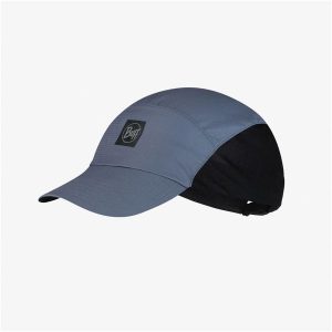 Czapka z daszkiem BUFF SPEED CAP SOLID. Niebieskie czapki Buff, bez wzorów, sportowe. W wyprzedaży za 104,93 zł.