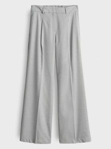 Someday Spodnie "Catsby" w kolorze jasnoszarym rozmiar: 34. Szare spodnie z wysokim stanem someday., bez wzorów, z materiału, z podwyższonym stanem. Za 158,10 zł.