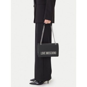 Torebka LOVE MOSCHINO. Czarne torebki klasyczne LOVE MOSCHINO, bez wzorów, bez dodatków. Za 519,99 zł.