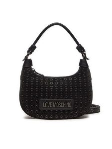 LOVE MOSCHINO Torebka JC4058PP1LLH100B Czarny. Czarne torebki klasyczne LOVE MOSCHINO, bez wzorów, ze skóry, bez dodatków. Za 599,99 zł.