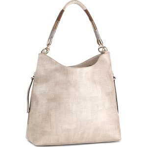 Torebka JENNY FAIRY - RC10091 Beżowy. Shopper bag marki Jenny Fairy. Za 119,99 zł.