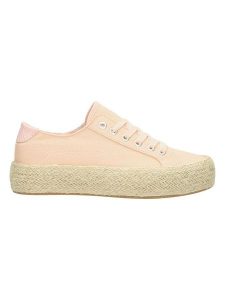 Claudia Ghizzani Espadryle w kolorze jasnoróżowym rozmiar: 40. Różowe espadryle Claudia Ghizzani, bez wzorów, bez obcasa, na platformie. Za 87,81 zł.
