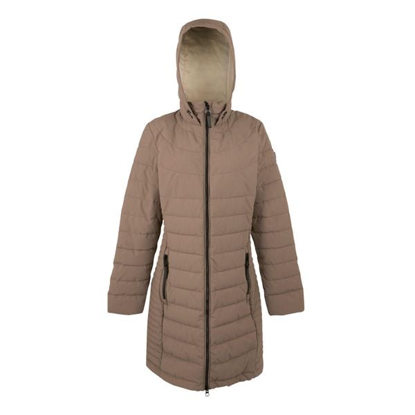 Kurtka Damska Andria Z Podszewką. Brązowe kurtki Regatta, bez wzorów, z puchu, bez kaptura. Za 327,99 zł.