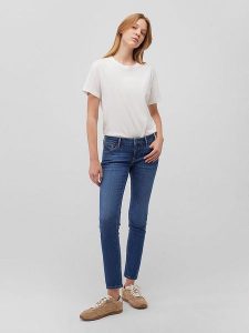 MAVI Dżinsy "Lindy" - Skinny fit - w kolorze niebieskim rozmiar: W32/L32. Niebieskie jeansy Mavi, bez wzorów. Za 139,95 zł.