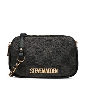 Torebka Steve Madden. Czarne torebki klasyczne Steve Madden, bez wzorów, bez dodatków. Za 209,99 zł.