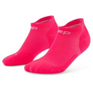 Damskie skarpety kompresyjne do biegania stopki sportowe Core Run. Czerwone skarpetki CEP, bez wzorów, z elastanu. Za 69,00 zł.