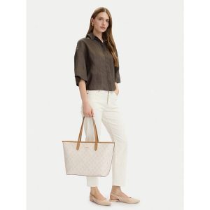 Torebka JOOP!. Brązowe shopper bag JOOP!, bez wzorów, bez dodatków. Za 682,99 zł.