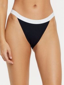 Tommy Hilfiger Figi klasyczne UW0UW05538 Granatowy. Niebieskie figi TOMMY HILFIGER, bez wzorów, z syntetyku. Za 99,99 zł.