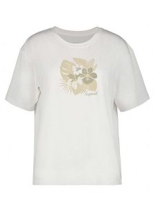 Icepeak Koszulka "Malibu" w kolorze białym rozmiar: XL. Białe bluzki Icepeak, xl, bez wzorów, bez kołnierzyka, bez ramiączek. Za 83,42 zł.
