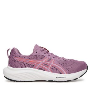 Buty do biegania Asics. Fioletowe buty sportowe ASICS, bez wzorów, bez zapięcia, do biegania. Za 269,99 zł.