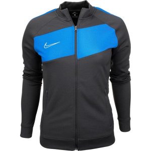 Bluza sportowa damska Nike Dry Academy Pro. Szare bluzy Nike, bez wzorów, bez kaptura. Za 126,97 zł.