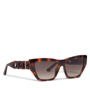 Okulary przeciwsłoneczne Guess. Brązowe okulary przeciwsłoneczne Guess. Za 369,99 zł.