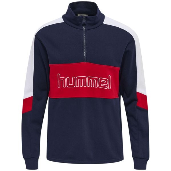 Bluza z zamkiem 1/2 Hummel IC Claude. Niebieskie bluzy Hummel, xs, bez wzorów, bez kaptura. Za 294,50 zł.