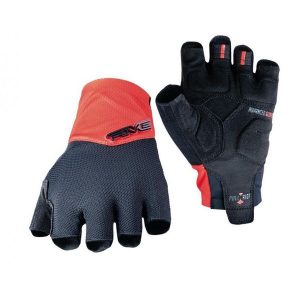 Rękawiczki RC1 SHORTY - CZERWONO/CZARNE (czerwono-czarne) - M/9. Czarne rękawiczki FIVE GLOVES, bez wzorów. Za 95,00 zł.