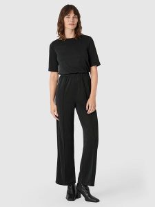 Les Lunes Kombinezon "Kiraa" w kolorze czarnym rozmiar: M. Czarne kombinezony Les Lunes, m, bez wzorów, bez kołnierzyka, bez ramiączek. Za 208,99 zł.