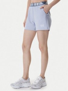 EA7 Emporio Armani Szorty sportowe 7W001153 AF12501 Niebieski Regular Fit. Niebieskie spodenki sportowe EA7 Emporio Armani, s, bez wzorów, z syntetyku. Za 261,99 zł.