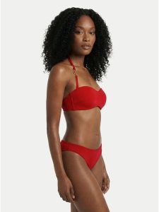 EA7 Emporio Armani Bikini 7W000290 AF20663 Czerwony. Czerwone bikini EA7 Emporio Armani, bez wzorów, z syntetyku. Za 338,99 zł.