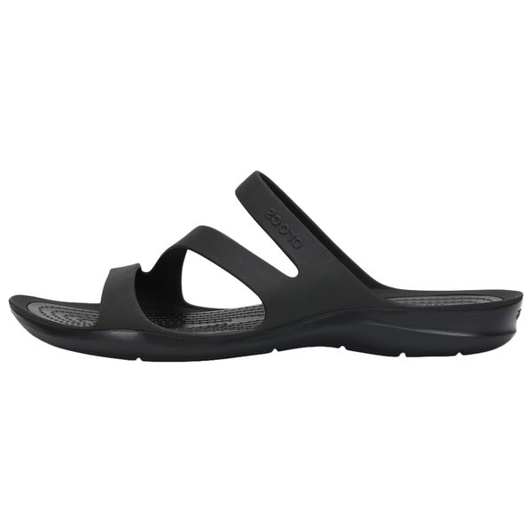 Damskie Klapki basenowe Crocs Swiftwater (W) Black - 203998-060 34-35. Brązowe klapki Crocs, bez wzorów, z syntetyku, bez obcasa. Za 168,00 zł.