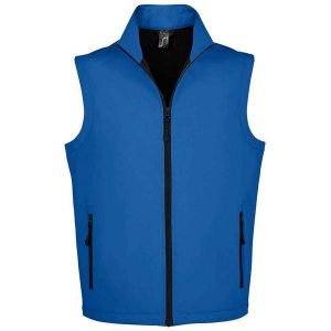Softshellowa Kamizelka Dla Dorosłych Unisex Race. Niebieskie kamizelki SOL'S, s, bez wzorów, bez kołnierzyka, bez ramiączek, bez kaptura. Za 120,99 zł.