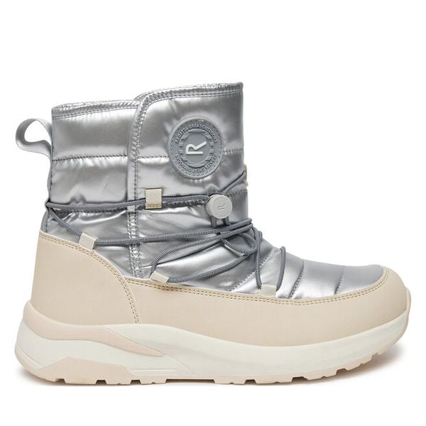 Śniegowce Regatta. Szare buty zimowe Regatta, bez obcasa, bez zapięcia. Za 549,99 zł.