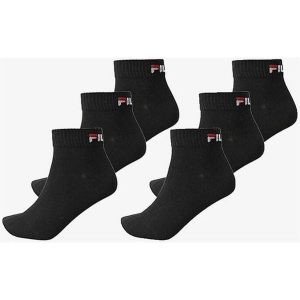 Fila Skarpety Quarter 6-pack Unisex Czarne 43-46. Czarne skarpetki Fila, bez wzorów. Za 163,99 zł.