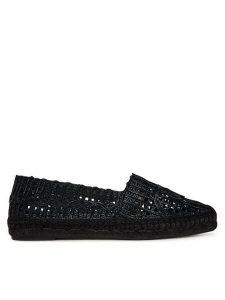 Weekend Max Mara Espadryle 2515521135670 Czarny. Czarne espadryle Weekend Max Mara, bez wzorów, z tworzywa sztucznego, bez obcasa. Za 729,99 zł.