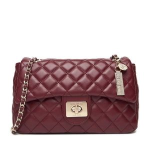 Torebka Nine West. Czerwone torebki klasyczne Nine West, bez wzorów, bez dodatków. Za 229,99 zł.