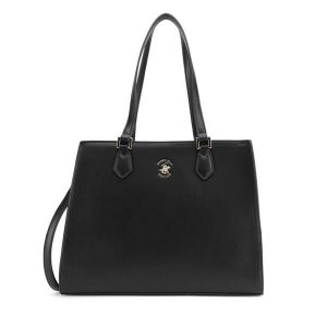 Torebka Beverly Hills Polo Club. Czarne torebki klasyczne Beverly Hills Polo Club, bez wzorów, bez dodatków. Za 199,99 zł.