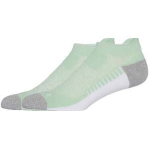 Skarpetki sportowe dla dorosłych ASICS Performance Run Sock Ankle. Zielone skarpetki ASICS, bez wzorów, z nylonu. Za 69,99 zł.
