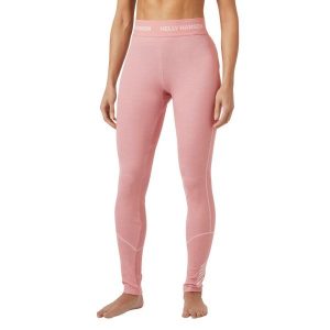 Damskie legginsy Helly Hansen Lifa Midweight. Czerwone legginsy Helly Hansen, bez wzorów, z wełny. Za 372,00 zł.