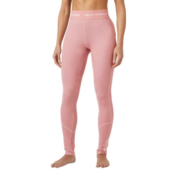 Damskie legginsy Helly Hansen Lifa Midweight. Czerwone legginsy Helly Hansen, bez wzorów, z materiału. Za 384,50 zł.