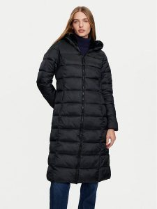 CMP Płaszcz zimowy 34K0046F Czarny Regular Fit. Czarne kurtki CMP, na zimę, bez wzorów, z syntetyku, bez kaptura. Za 539,00 zł.