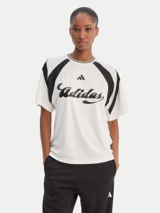 Adidas T-Shirt House Of Tiro KB6126 Biały Regular Fit. Białe t-shirty ADIDAS, l, bez wzorów, z syntetyku, bez kołnierzyka, bez ramiączek. Za 179,99 zł.