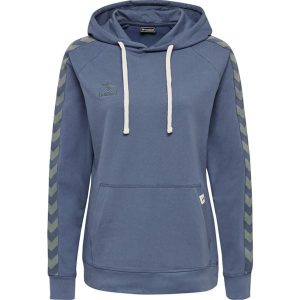Bluza damska z kapturem Hummel Lmove Classic. Niebieskie bluzy Hummel, xs, bez wzorów, z kapturem. W wyprzedaży za 190,50 zł.