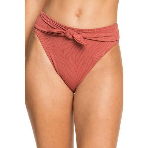 Dół od bikini Roxy Wild Babe. Brązowe bikini Roxy, bez wzorów, z elastanu. Za 71,00 zł.