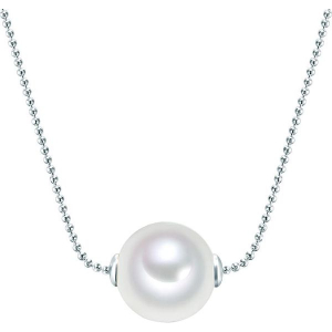 Naszyjnik z perłami - dł. 42 cm. Szare naszyjniki marki Pearls Special. W wyprzedaży za 45,95 zł.